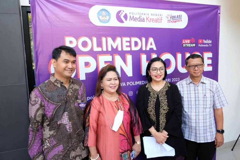 Ketua MGBK DKI Jakarta, Ester Damanik (dua dari kiri/dok Humas Polimedia)