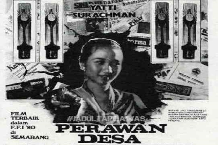 Poster film Perawan Desa. Sumber: Merdeka.com