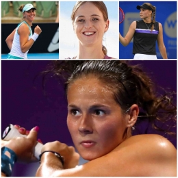 BH Maia, Liudmila Samsonova, Elena Rybakina dan Datia Kasatkina melangkah ke perempat final Abu Dhabi Terbuka 2023. Sumber foto: wtatennis.com
