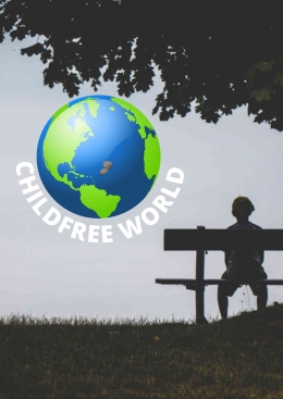 Childfree world.Canva