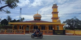 Masjid Kuning Bengkalis Tahun 2023 (Dokumentasi pribadi)