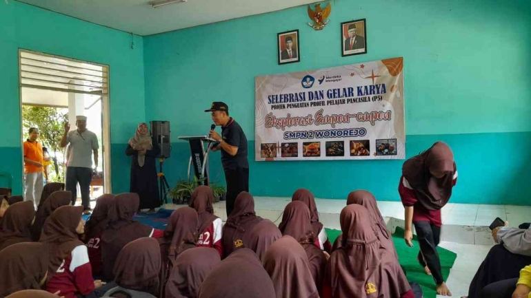 Selebrasi dan Gelar Karya P5 SMPN 2 Wonorejo Kabupaten Pasuruan