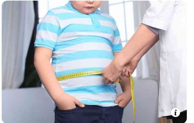 Ilustrasi anak dengan obesitas, salahsatu penyebab diabetes pada anak (Kompas.Com)