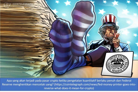 Image: Cryptocurrency vs Fiat Money (by Merza Gamal, Sumber: Cointelegraph)