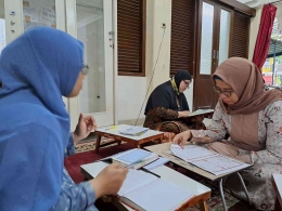 Kelas tahsin bersama Ustadzah Zahra Faiza (dokumen pribadi)