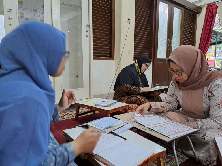 Kelas tahsin bersama Ustadzah Zahra Faiza (dokumen pribadi)