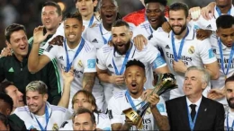 Real Madrid juara Piala Dunia Antarklub 2022, kalahkan Al-Hilal 5-3, Minggu (12/2/2023) dini hari WIB: bbc.com via kompas.tv