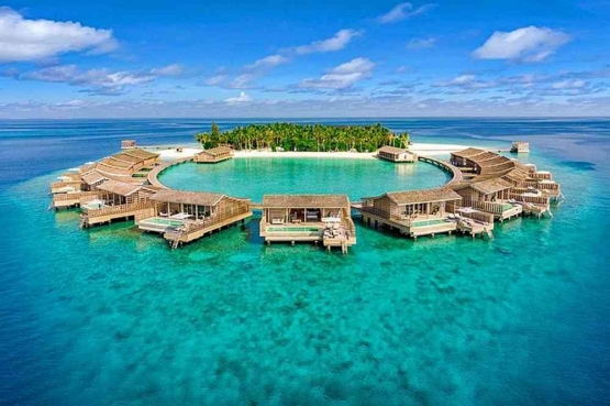 Kudadoo Maldives Private Island, sebuah resort lain yang sangat indah.| Sumber: Kudadoo Maldives/www.planetware.com