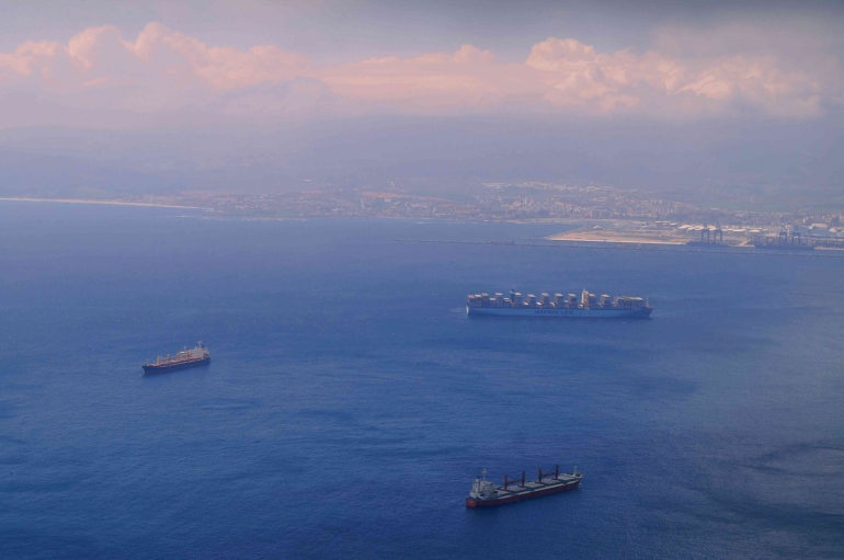 Photo by Michael Kabus: https://www.pexels.com/photo/aerial-shot-of-ship-on-body-of-water-844426/