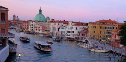 Senja di Grand Canal- Venezia.| Sumber: dokumentasi pribadi
