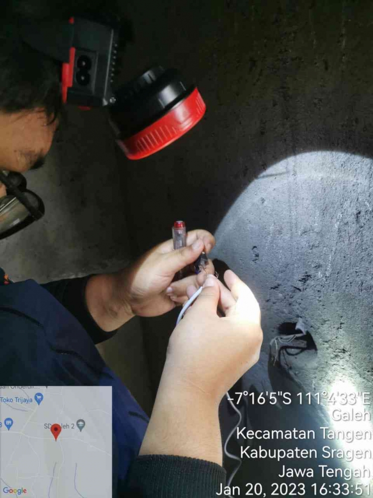 Proses Pemasangan Produk Automatic Switch, foto dok. pribadi