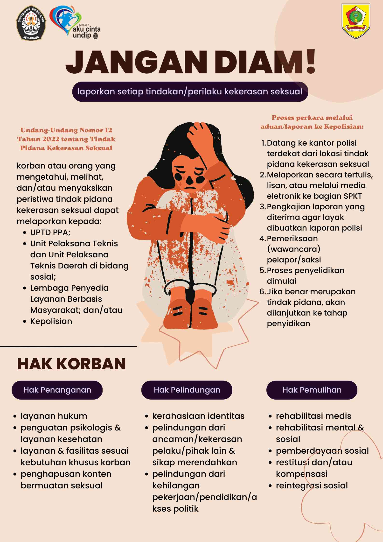 Melek Hukum! Mahasiswa KKN Undip Berikan Edukasi Kekerasan Seksual Dan ...