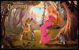 Enchanted dalam versi kartun animasi | Gambar Pinterest 