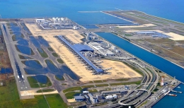 Bandara Internasional Kansai, Osaka-Jepang. Sumber: Bloomberg/www.how2shout.com