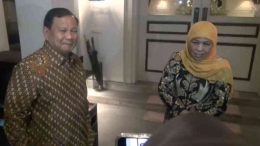 Prabowo dan Khofifah|dok. Rahmat Ilyasan/MNC Portal/jatim.inews.id