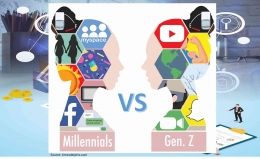 Image:  Gen Z Berbeda dengan Generasi Milenial dalam Dunia Kerja (by Merza Gamal)
