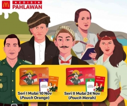 Permainan Kartu Edukasi Pahlawan Profil Pelajar Pancasila (Sumber: McDonald Indonesia)