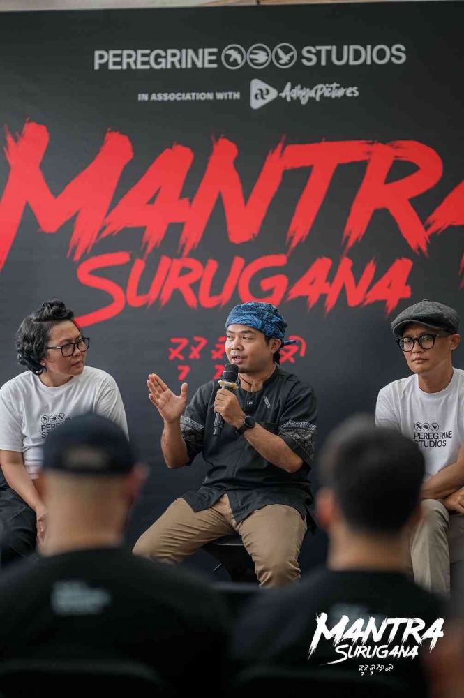 Ahli Aksara Sunda Kuno atau Ahli Filologi, Ilham Nurwansyah,dokpri:@mantrathemovie