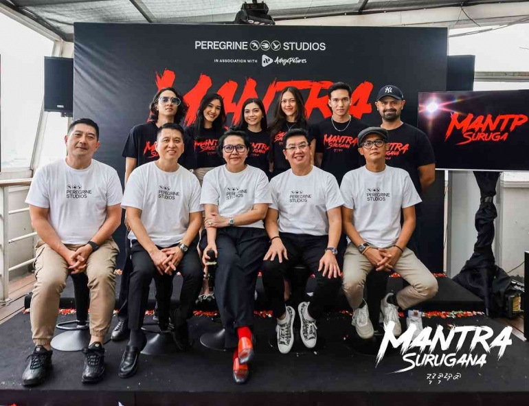 Mantra Surugana kru dan cast, dokpri:@mantrathemovie