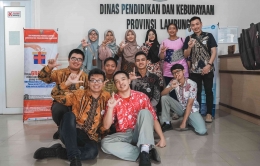 Azizah bersama para Awardee Beasiswa Indonesia Maju (Istimewa)