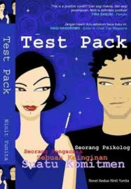 Selain filmnya, novel best seller 'Test Pack' juga layak dibaca (Foto: Goodreads)