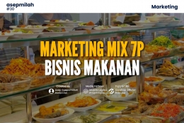 Marketing Mix 7P Bisnis Makanan - Asep Saepul Milah