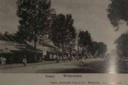 Jalur trem di Weltevreden (sumber: istimewa-KPG)