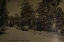 Sebuah tram di Mester Cornelis (sumber: istimewa-KPG)