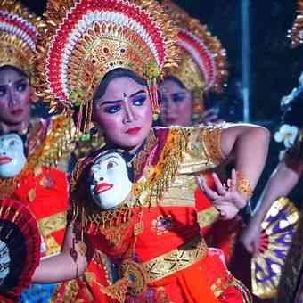 Ilustrasi seni dan keluhuran budaya Indonesia. Photo: Kompas.com