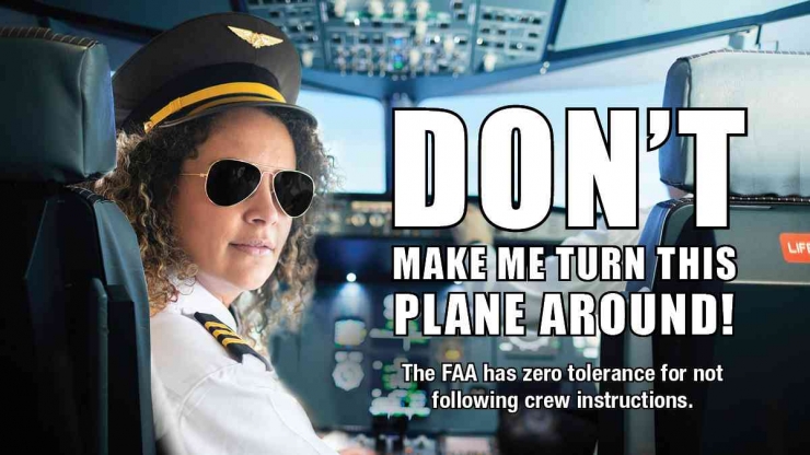 Meme Zero Tolerance FAA (sumber : faa.gov)