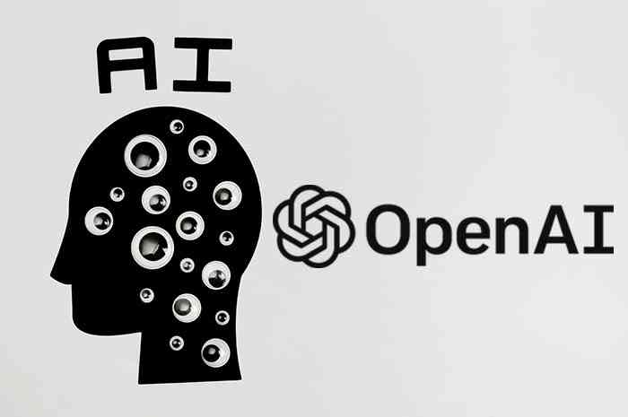 IIlustrasi artificial intelligence (AI). Foto: Pexels/Tara Winstead dan Logo Open AI