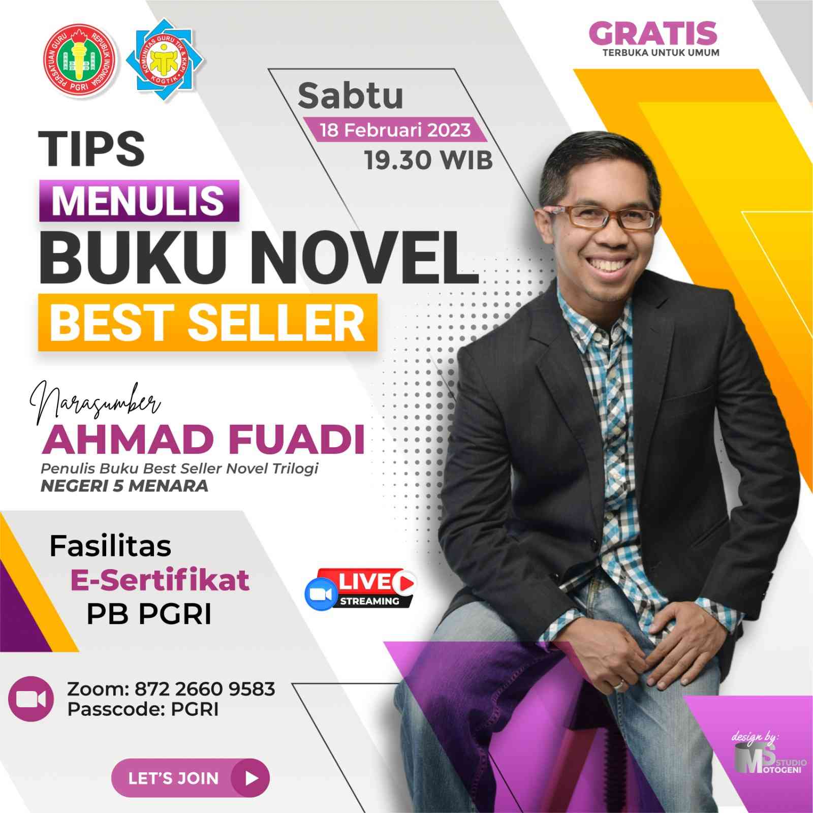 Belajar Menulis Novel Dari Penulis Novel Trilogi Best Seller Halaman 1 ...