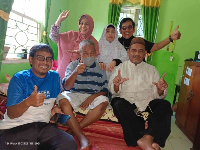 Om Cecep Terkena Stroke/Dokpri