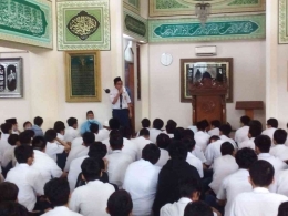 kegiatan kultum di smp labschool jakarta/dokpri