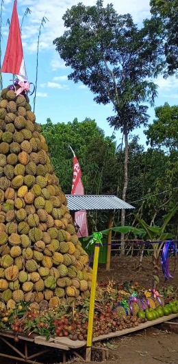 Tumpeng durian (dokpri) 