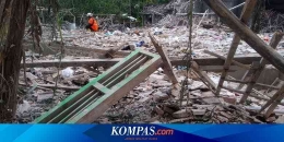 Ledakan Maut di Blitar. Sumber: Kompas.com