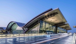 Hamad International Airport, bandara terbaik di dunia versi Skytrax. Sumber: www.hok.com