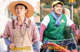 Lee Je Hoon menyamar jadi petani Sumber: Instagram @taxidriver_sbs