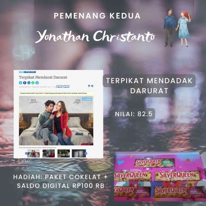 Selamat buat pemenang kedua (dok. KOMiK)