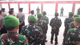 Dok Makodim 0205/Tanah Karo Dandim sebagai Dansubsatgas Pam VVIP Kunker RI 1 dan F1H2O Danau Toba Balige 26022023