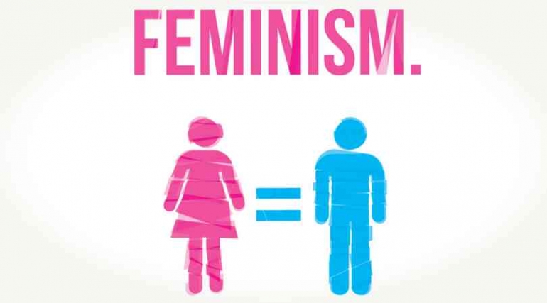 Gambar ilustrasi feminisme yang mendukung kesetaraan gender. (Sumber: Voa)