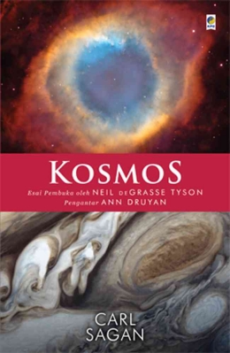 Gambar 6. Cover depan buku 'Kosmos' | Sumber: https://www.gramedia.com/