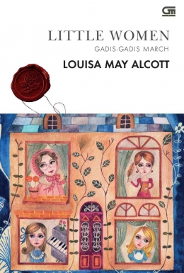 Gambar 2. Cover depan buku 'Little women : Gadis-Gadis March' | Sumber: https://www.gramedia.com/