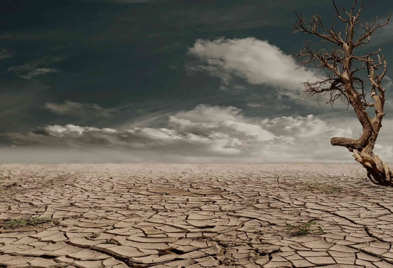 Ilustrasi Kekeringan akibat perubahan iklim : Photo by Pixabay (Pexel)