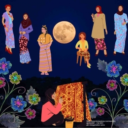 Puisi Karena Kita Adalah Satu Bagi Indonesia  Tercinta, Illustrasi by masrierie kompasiana (dg CanVa)