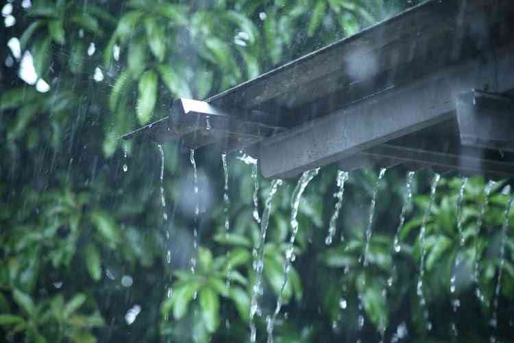 Hujan Maret 2023 (Foto Kompas.com/ANDREAS LUKAS ALTOBELI) 