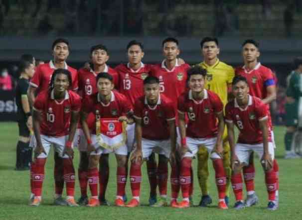Timnas Indonesia U-20 yang berlaga di Ajang Piala Asia di Uzbekistan (foto: dok.PSSI)