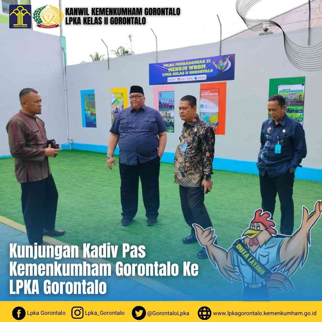 Cek Progres Izin Klinik Dan Tinjau Persiapan WBBM, LPKA Gorontalo ...