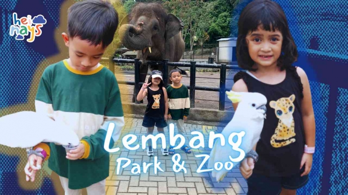 Naya dan Mas Tian main ke Lembang Park & Zoo. Foto: Olahan Pribadi.