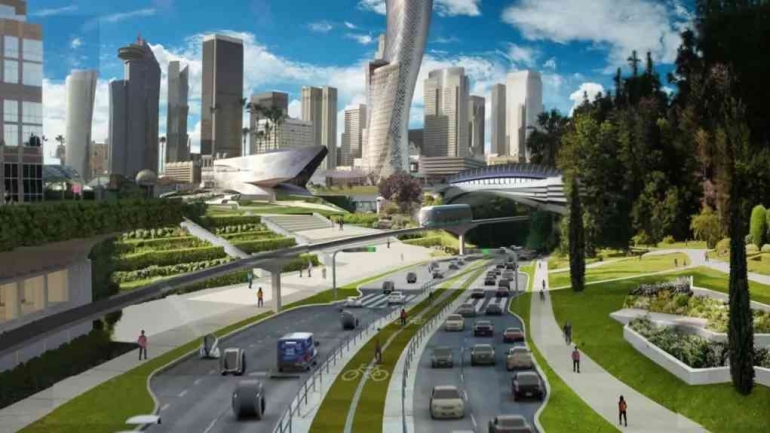 Seperti inikah nanti ibu kota baru kita ? | Image:  cityobservatory.org